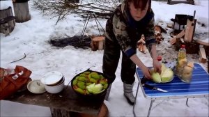 Блюда в казане: басма