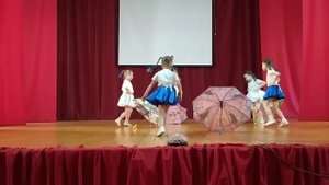 Танец "Дождик пошел" 5-6 лет, исп. гр. "Бусинки"