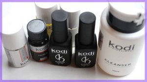 Набор для начинающих Kodi Set Professional. Маникюр для начинающих.