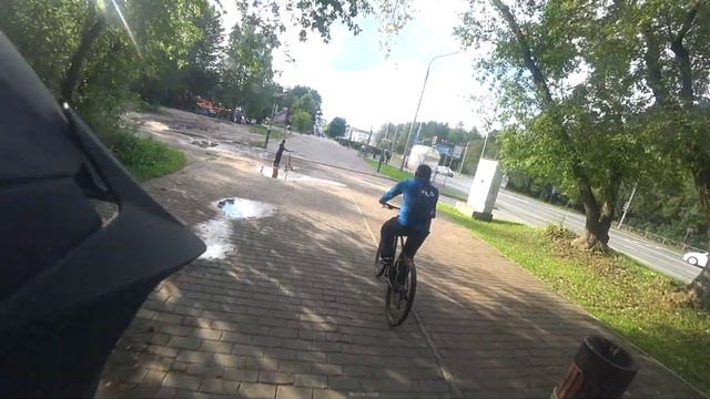 Велопоездка, индустриальный район, Балатовский парк. Пермь ч1
