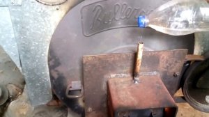 Печь на воде. waste oil burner