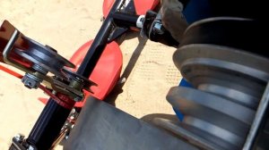 Мотоблок Нева МБ 23 МультиАГРО и косилка Заря, несоосность шкивов