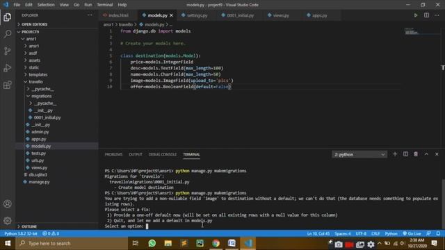 19.Migrations in Django | English tutorial