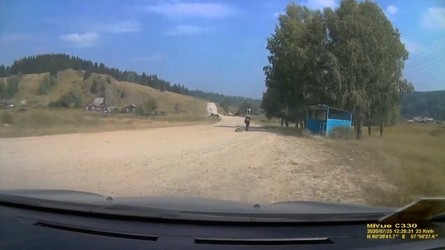 дорога Красновишерск  -  Вая. мост р Мутиха