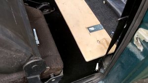 Ровный пол и ниша для вещей в ниву 3D.
