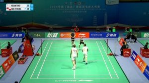 Ruichang China Masters 2024 | QF | CHIU Hsiang Chieh/LIN Xiao Min vs ZHANG Han Yu/WU Meng Ying