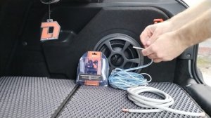 Обзор DL-AUDIO: Phoenix Sport силовой кабель + акустический кабель, Phoenix предохранитель-автомат