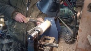 Подсвечники.Груша,кап(сувель)берёзы.Покрытие самодельным масловоском.