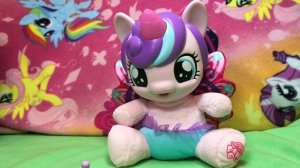 New My Little Pony Baby Flurry Heart Interactive Talking Toy Explore Equestria MLP Zapcode QuakeToy
