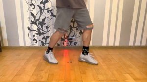 Урок 8. Shuffle dance за 5 минут. Обучение shuffle с нуля для начинающих. Running men up and out.