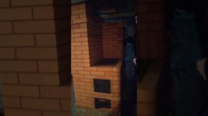 Печь для  дома-дачи из кирпича, многофункциональная.