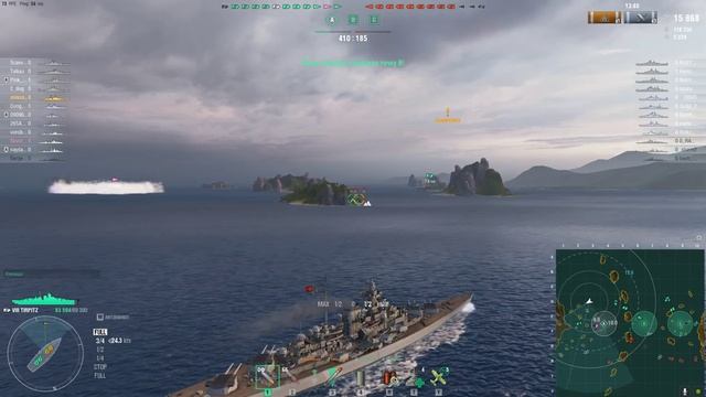 World of Warships ТИРПИЦ