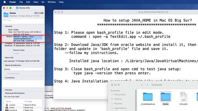 How to setup JAVA_HOME in Mac OS Big Sur? | Installing Java on macOS 11 Big Sur смотреть онлайн