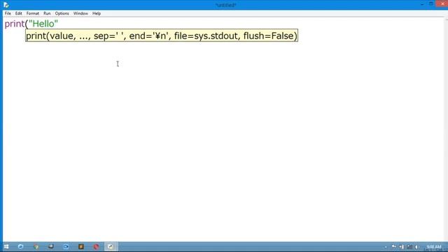 First Line Of Python Code !  Ep3 | Create Python File | Under 1 Minute | Yoo The Best |