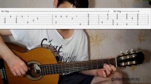 Черный плащ (Мелодия, аккорды, урок на гитаре)