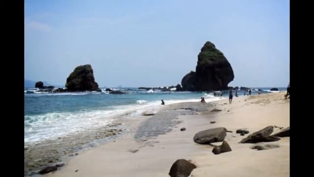 White Sand Malikan Beach (Papuma), Jember, East Java, Indonesia - Best Travel Destination смотреть онлайн
