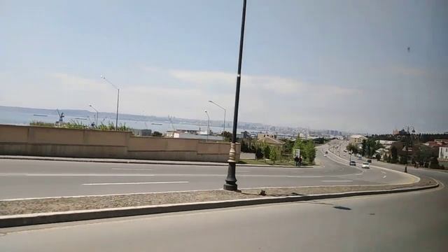 Порт Азербайджан с Автобуса 05.05.2019, смотреть онлайн