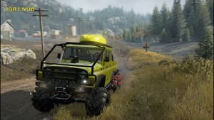 -УАЗ 6Х6 СКАУТ- SnowRunner NEW MOD