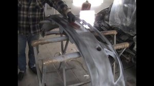 Покраска бампера: | Форд Фиеста | Цвет - Снежная королева.