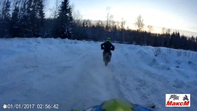 Ува 14 01 24 г. 2й заезд. Зимний мотокросс. Глазами гонщика. смотреть онлайн