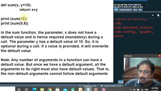 Default Argument In Python In Hindi | Keyword Argument In Python In Hindi | Positional Arguments