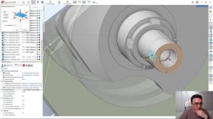 СПРУТКАМ 14 - [Обработка вала] - 18.2D контур и закончили на этом