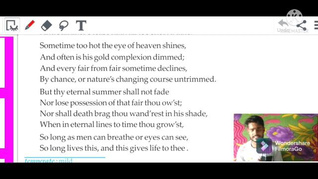 sonnet no.18 ||willam shakespeare || part 2 //analysis with bengali line by line //{ prabir kumar} смотреть онлайн