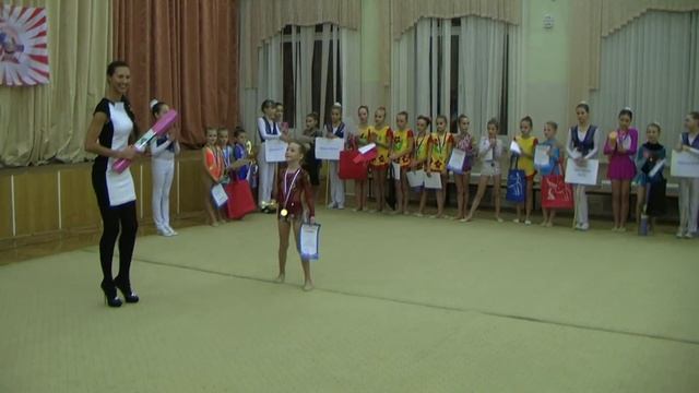 Награждение Петровой Василисы Худ.гимнастика 29.11.2012г смотреть онлайн