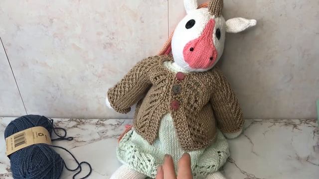 Вяжи! Одевай! Люби! Игрушка спицами. Единорожка. Часть II.