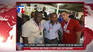 Pwoblèm pi rèd: Yo leve jwenn pitit gason Rony Colin mouri san li pat malad sou kabann li
