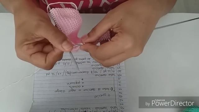 Patucos Lazada Gocco a dos agujas. ¡¡MUY FÁCIL, PARA CUALQUIER NIVEL!! Tutorial tejer punto de bebé смотреть онлайн