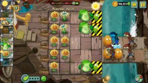 Прохождение Растения против зомби 2, Пиратские моря, 24-й день