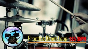 FUNK DRUM LOOP 115 BPM / BACKİNG TRACK METRONOME