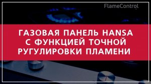 Газовые варочные панели Hansa с системой Flame Control