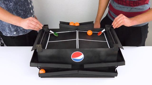 Amazing Tennis Ping Pong Game from Cardboard смотреть онлайн