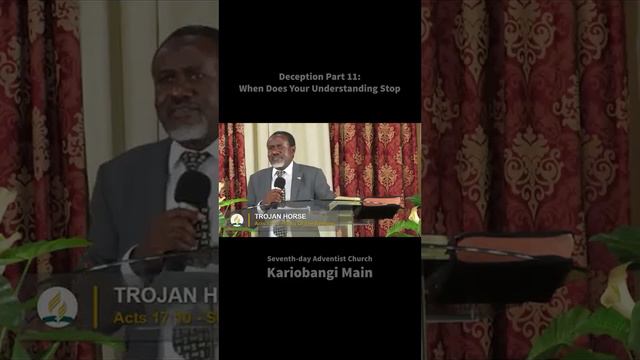 Deception Part 11: When Does Your Understanding Stop - Elder Barrack Bosire @barrackbosire6405