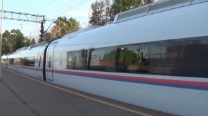 Russian high speed train Sapsan (Moscow Saint Petersburg)