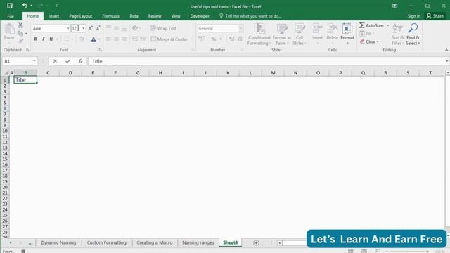 Introduction to VBA Macros | Excel Macros & VBA - Tutorial for Beginners #macro #macros #vba #excel