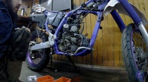 Замена цепи ГРМ Yamaha TT 250 R