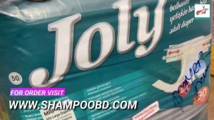 Joly Adult Diaper (Belt system) Medium Size: (80-130cm) 30pc For Men & Women | Best Adult Diapers