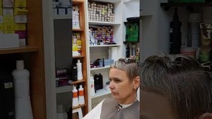 Короткая стрижка бритвой