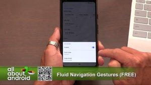 Fluid Navigation Gestures for Android