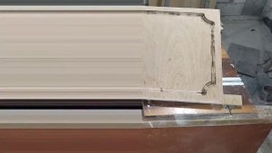 Making classic plywood kitchen cabinets / классический кухонный фасад из фанеры