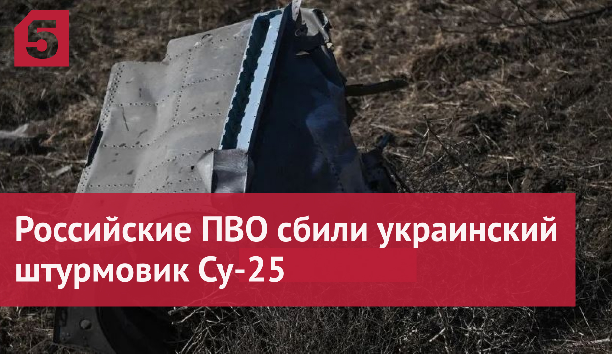 Российские ПВО сбили украинский штурмовик Су-25