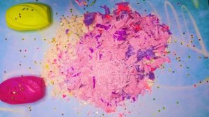 ASMR/Резка сухого цветного мыла LUX/ Cutting Dry Colored Soap LUX