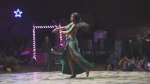 Вечернее шоу в горах. Дахаб.