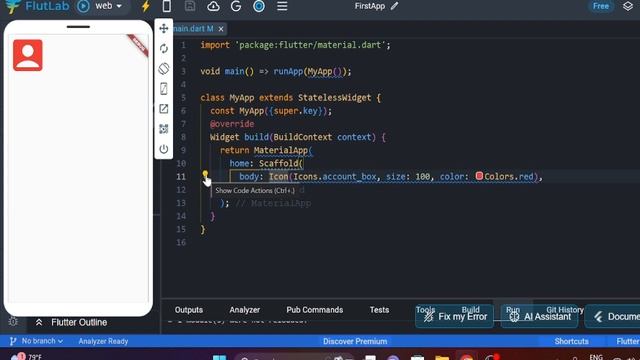 Basic widgets | Flutter | Flutter Tutorial for beginners | LPM Softtech