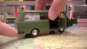 Обзор модели 1/43 РАФ-2203 "Латвия" Агат