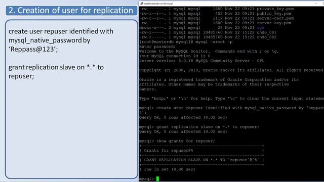 MySQL Master Slave replication using binlog position смотреть онлайн