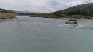 Дорога на Чокпартас (Шокпартас) Грузовой брод р.Коксу